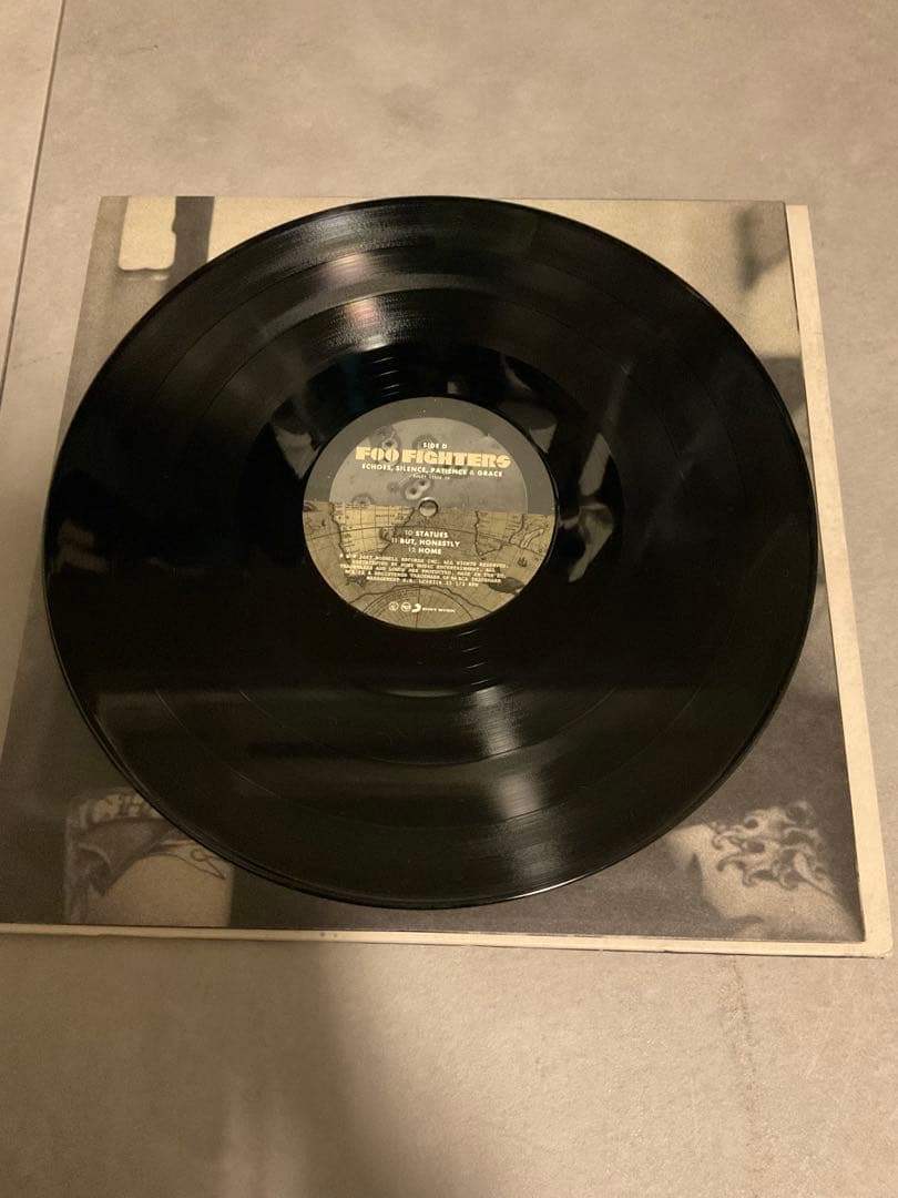 Foo Fighters Echoes Silence Patience & Grace LP Record, Black, Used, Slight Dama | Japansoundstore