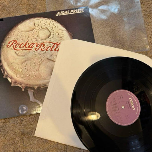 Judas Priest Rocka Rolla Vinyl LP 1983 Milan Pressing Metal
