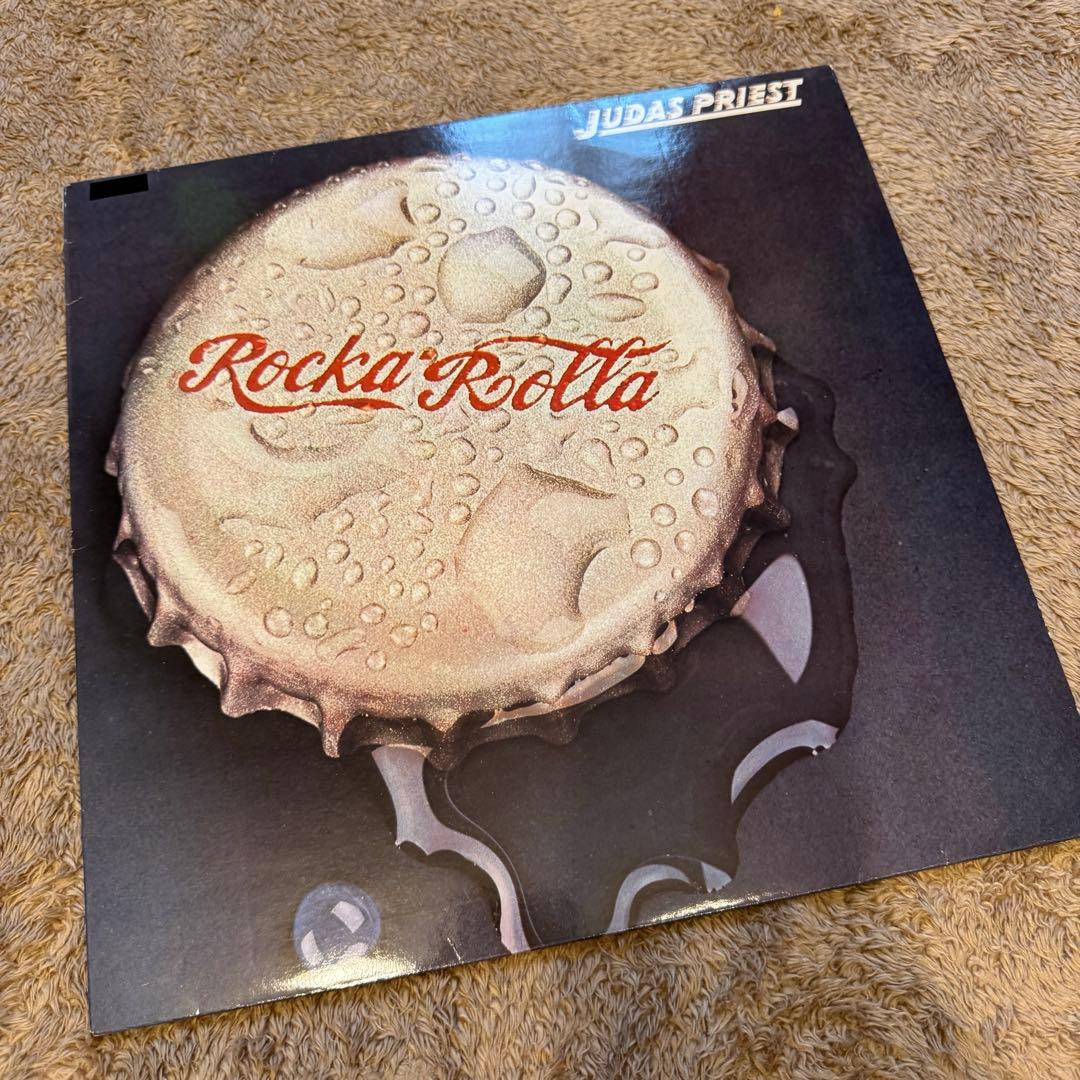 Judas Priest Rocka Rolla Vinyl LP 1983 Milan Pressing Metal