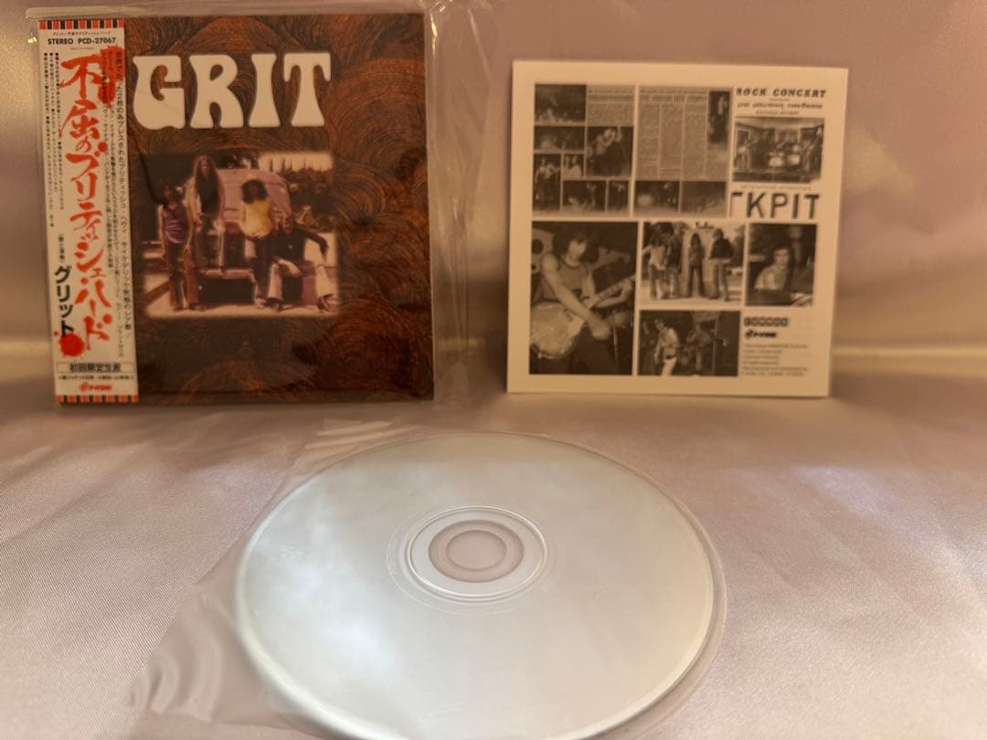 Grit - Immortal British Hard (Grit) Japan Mini LP CD Limited Edition PCD-27067