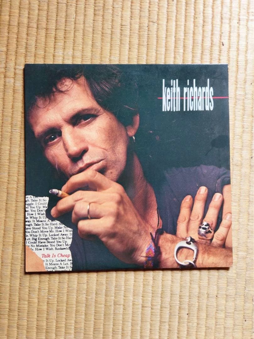 Keith Richards Talk Is Cheap LP Record/Used Japan Import Vinyl | Japansoundstore