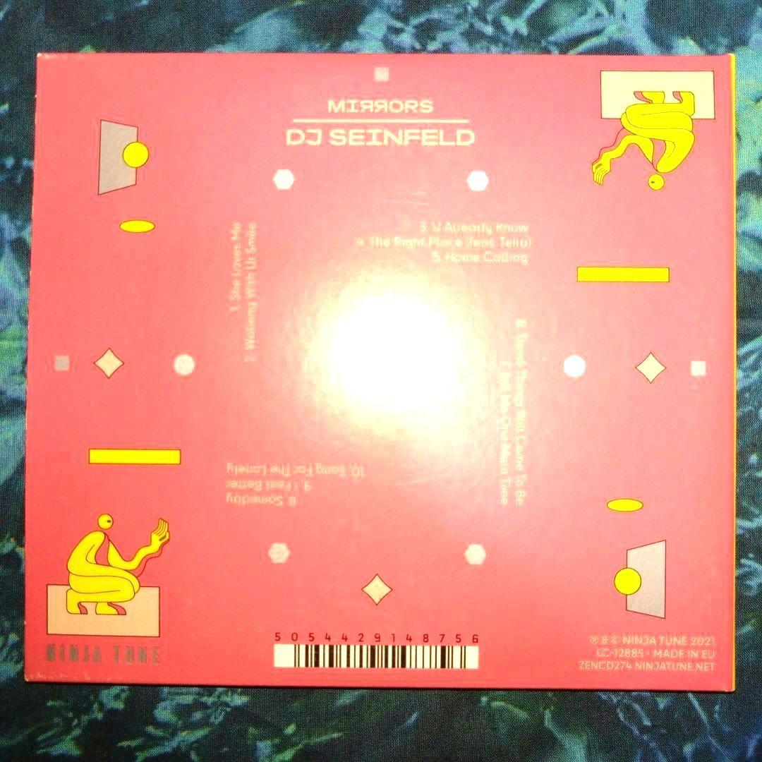 DJ Seinfeld - Mirrors CD, Ninja Tune, 2021, Electronic Album