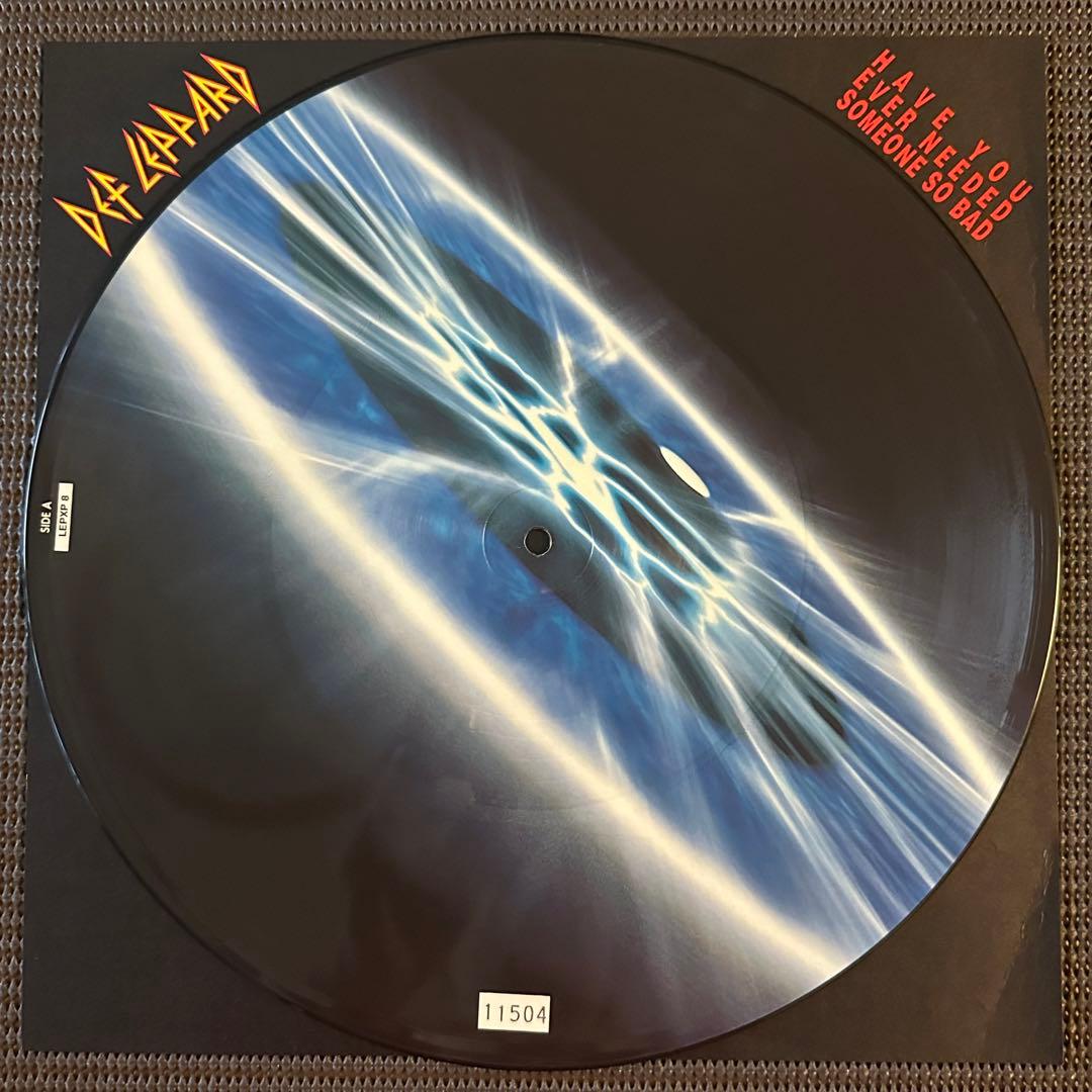 Def Leppard - Have You Ever Needed Someone So Bad 12" Picture Disc UK 1992