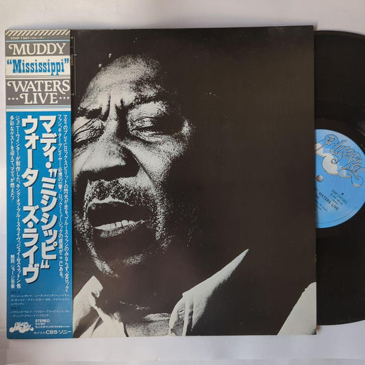 Muddy Waters - Muddy "Mississippi" Waters Live LP Japan Pressing w/ OBI Blues