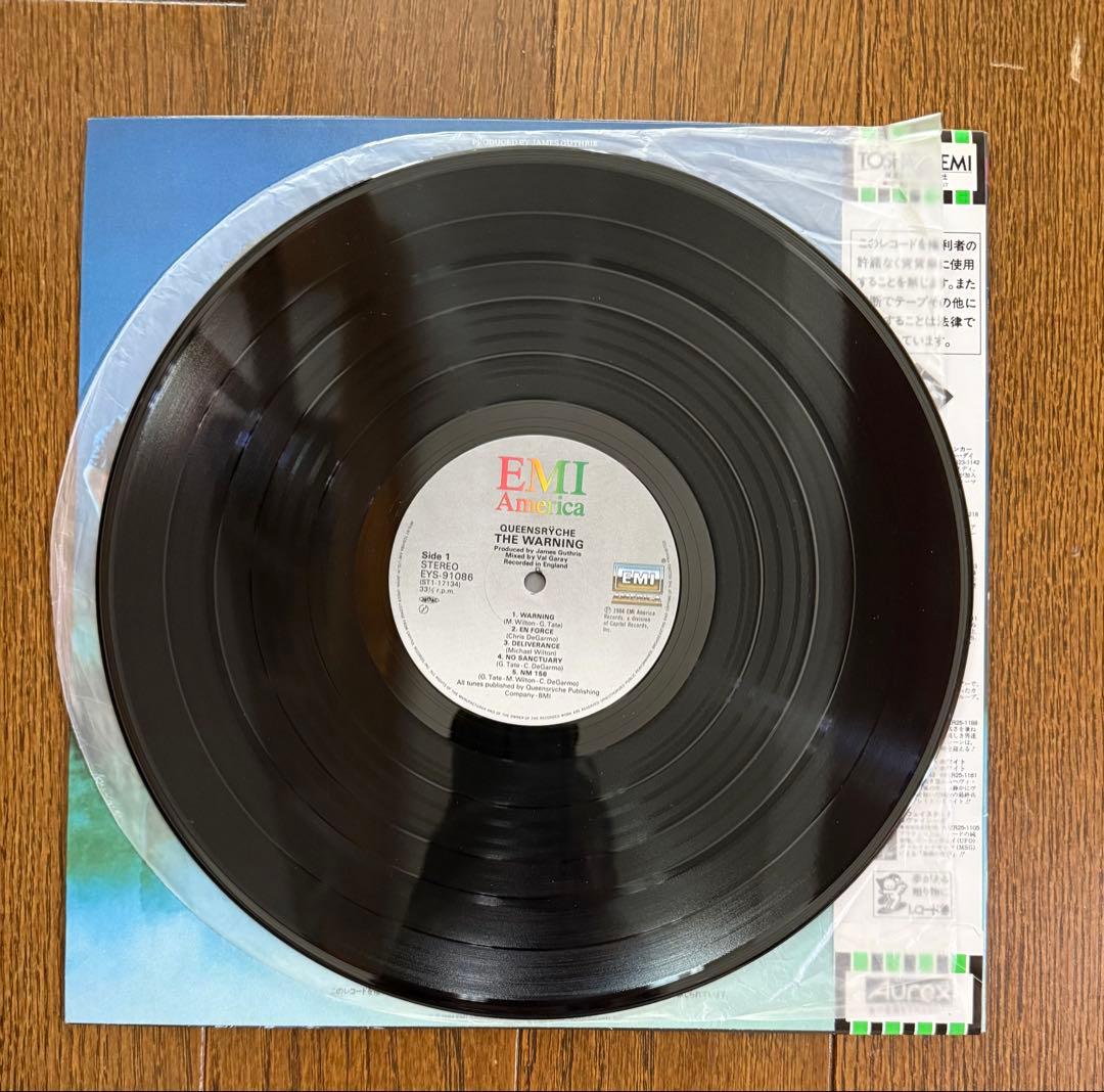 Queensryche The Warning LP Vinyl 1984 Japan Pressing EYS-91086 w/ Obi