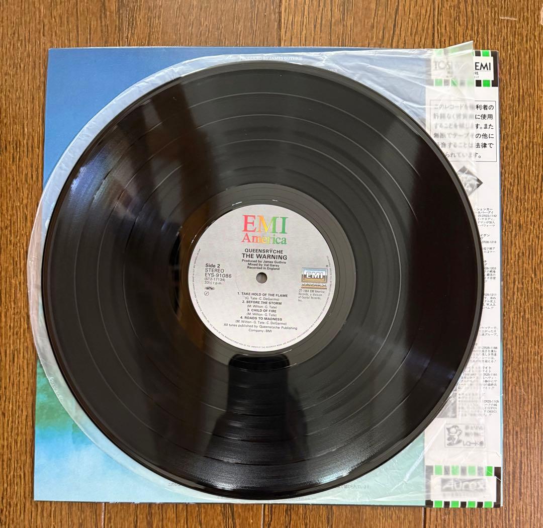 Queensryche The Warning LP Vinyl 1984 Japan Pressing EYS-91086 w/ Obi