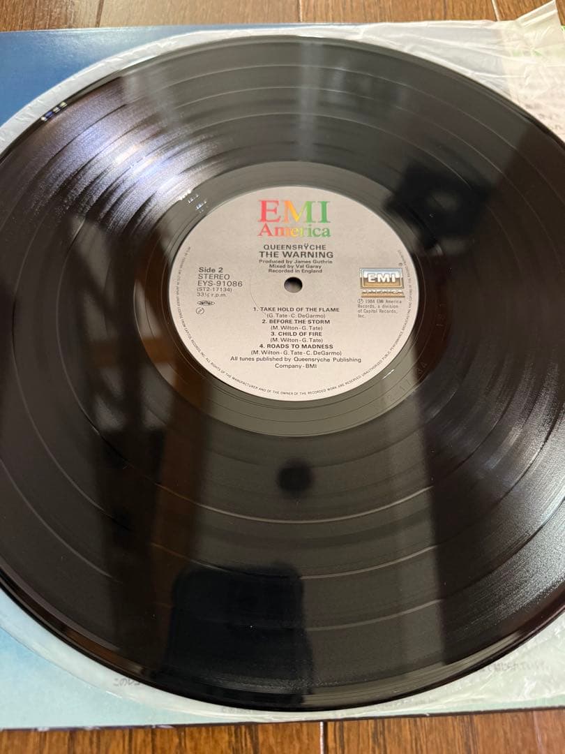 Queensryche The Warning LP Vinyl 1984 Japan Pressing EYS-91086 w/ Obi