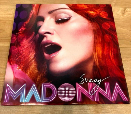 Madonna Sorry Vinyl Record Colorful Sleeve Used 80s Pop Music | Japansoundstore