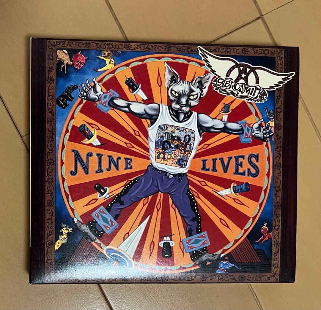 Aerosmith Nine Lives 2CD Japan Press Limited Edition with Bonus Disc and Booklet