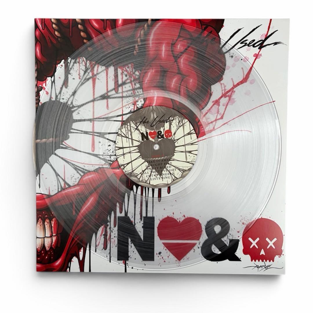 The Used In Love and Death LP Clear Vinyl 25th Anniversary Edition Japan Import