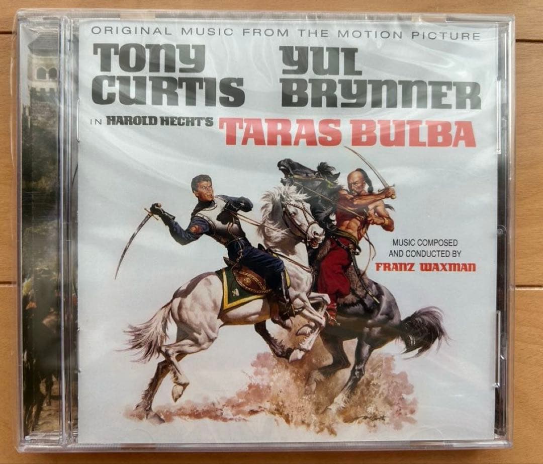 Franz Waxman Taras Bulba Original Motion Picture Soundtrack CD Limited Edition