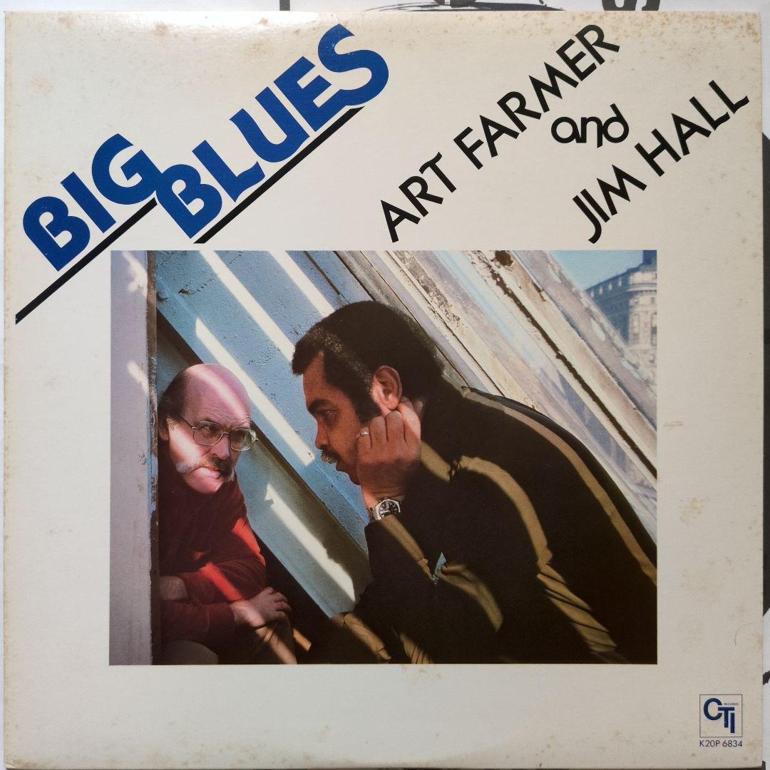 Art Farmer & Jim Hall Big Blues Vinyl LP Japan K20P-6834 Jazz CTI Records