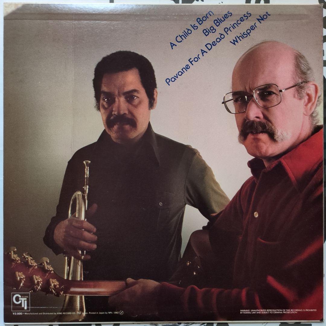 Art Farmer & Jim Hall Big Blues Vinyl LP Japan K20P-6834 Jazz CTI Records