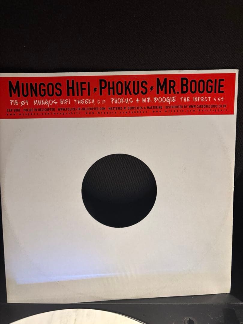 Mungo's Hi Fi / Phokus & Mr. Boogie - The Infect / Tweaky 12" Vinyl Dub Reggae