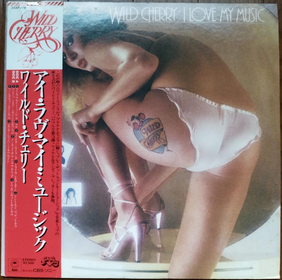Wild Cherry - I Love My Music LP Japan Pressing 1978 Funk Disco w/ OBI