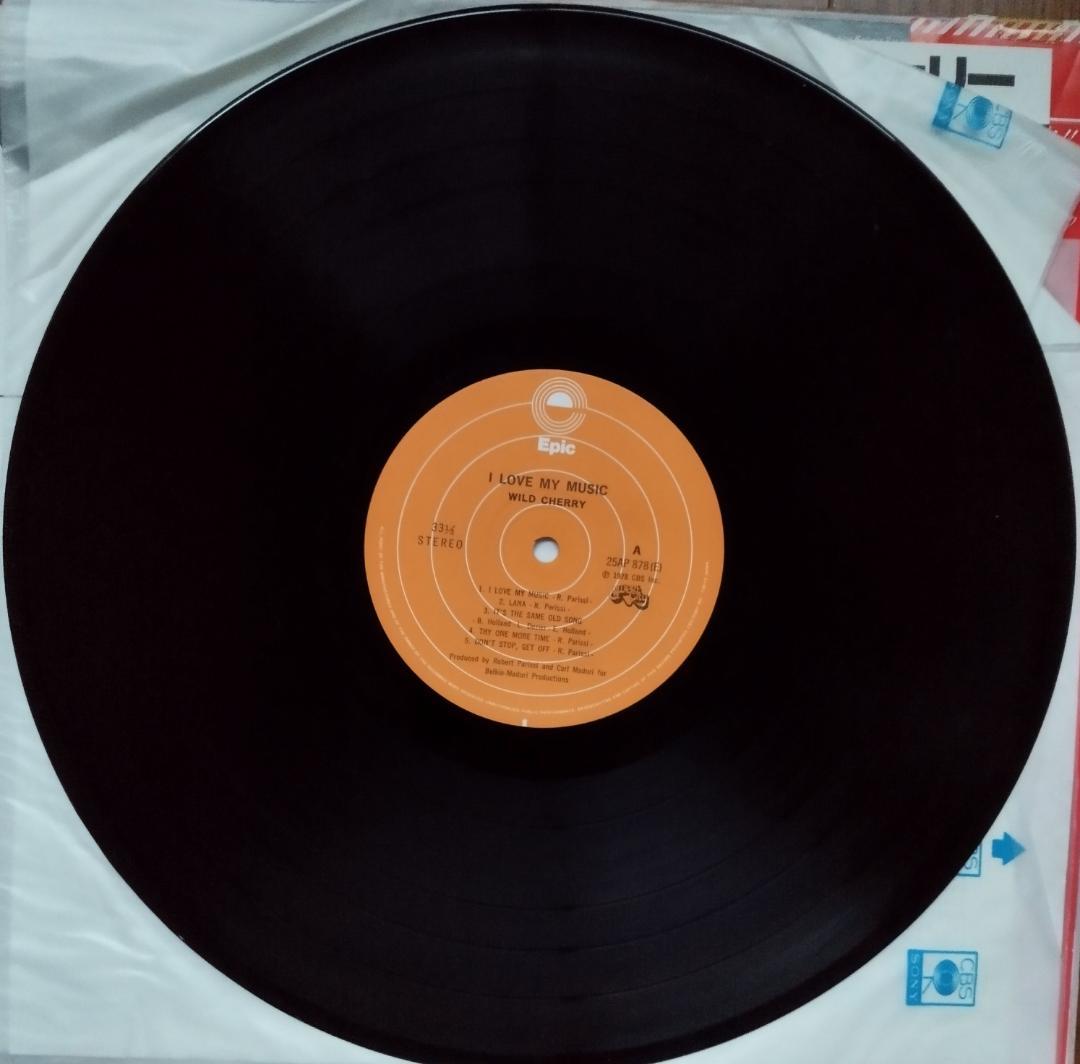 Wild Cherry - I Love My Music LP Japan Pressing 1978 Funk Disco w/ OBI