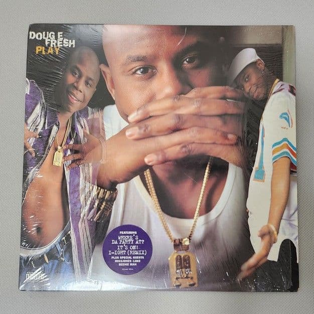 Doug E. Fresh - Play LP 1995 Hip Hop Vinyl Record Gee Street Original