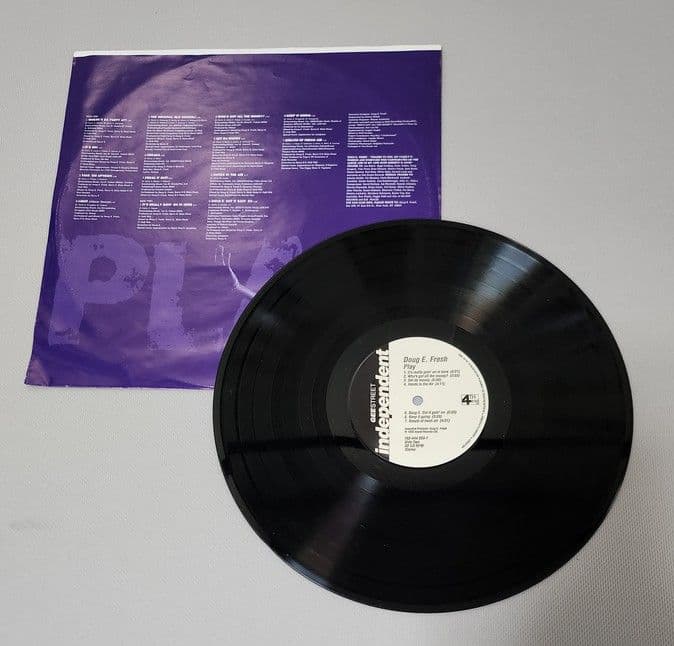 Doug E. Fresh - Play LP 1995 Hip Hop Vinyl Record Gee Street Original