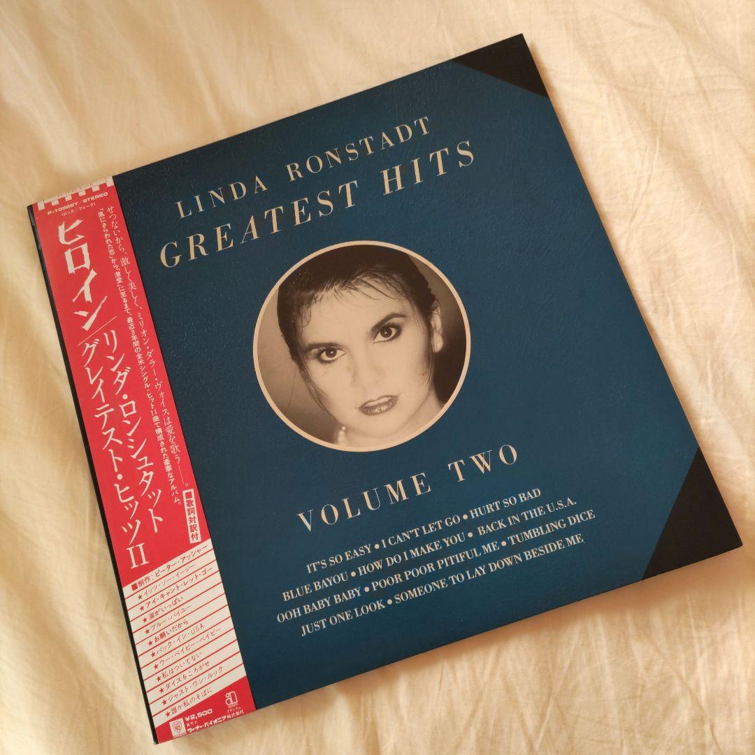 Linda Ronstadt Greatest Hits Volume Two Vinyl LP Japan Pressing w/ Obi