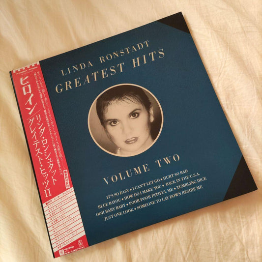 Linda Ronstadt Greatest Hits Volume Two Vinyl LP Japan Pressing w/ Obi