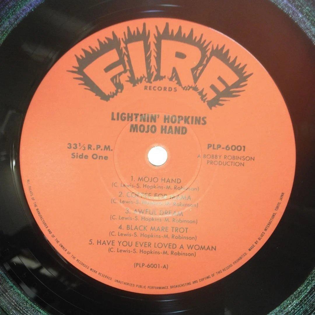 Lightnin' Hopkins Mojo Hand LP 1983 Japan Reissue Headliner Vinyl | Japansoundstore