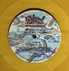 Lemon - Freak On 12" Vinyl EP Salsoul Records Disco 1978 Yellow Vinyl