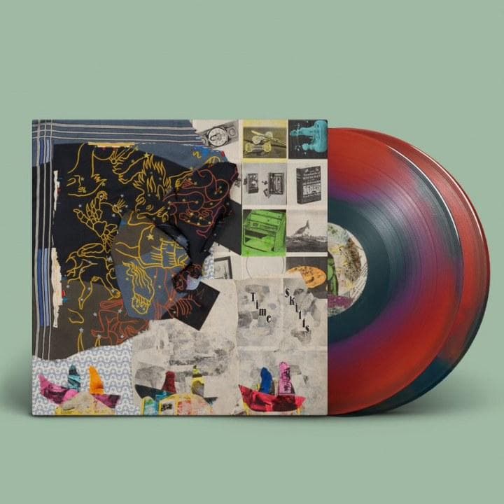 Animal Collective - Time Skiffs 2LP Ruby & Black Starburst Vinyl Domino Import