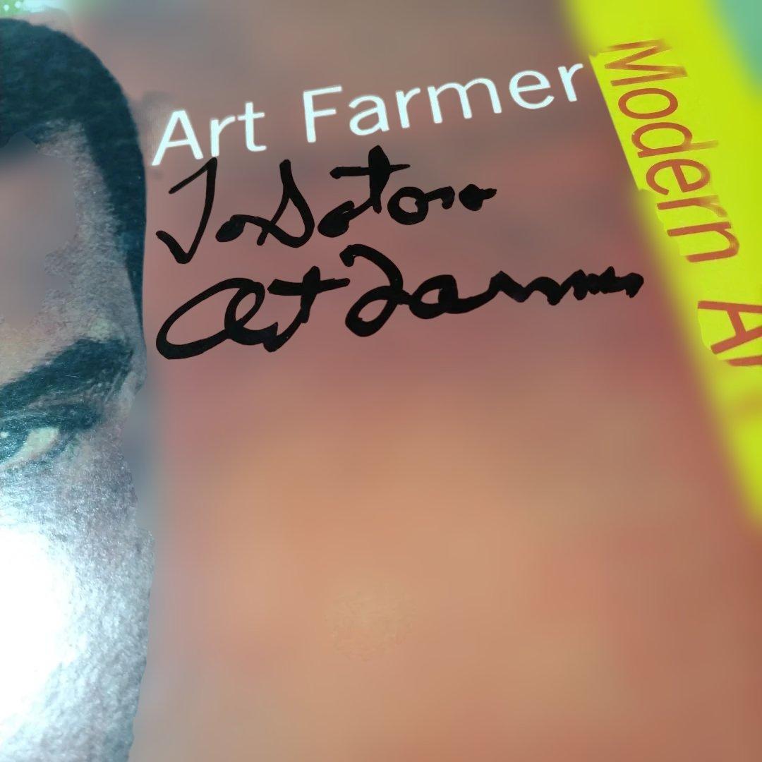 Art Farmer - Modern Art LP Japan 1971 Hand-Signed Autograph Jazz Vinyl