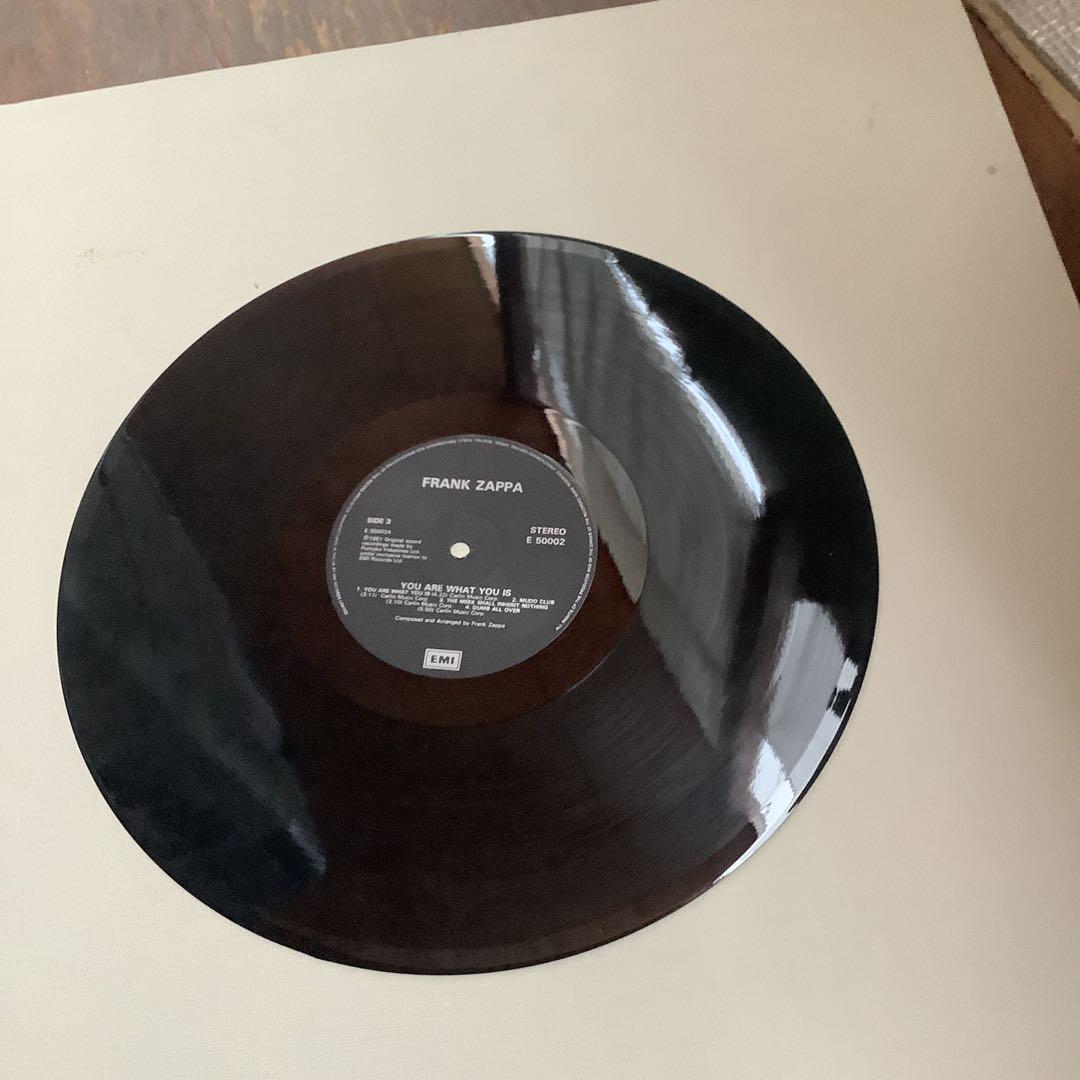 Frank Zappa - You Are What You Is LP 1981 EMI Original Rock Vinyl