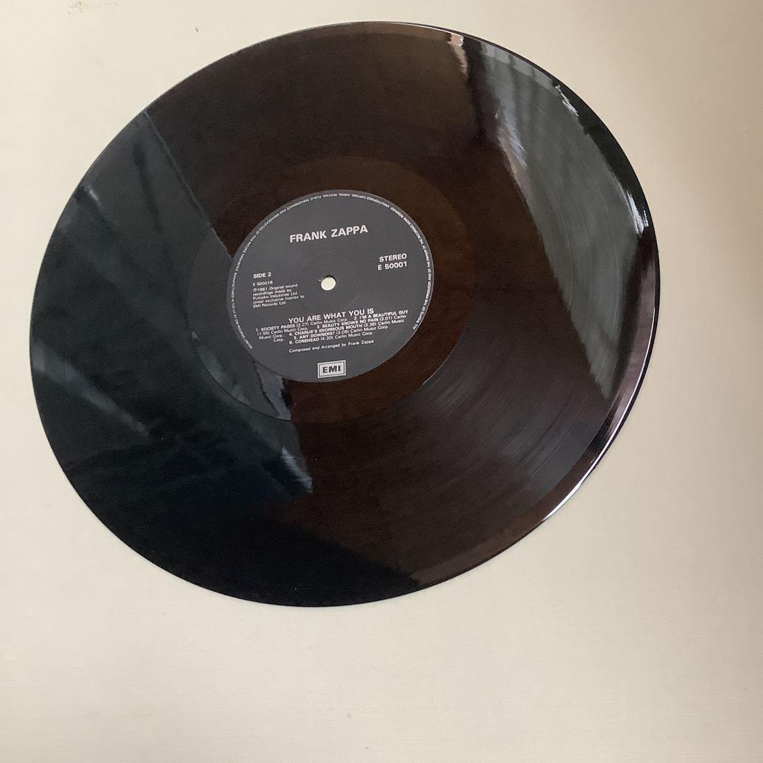 Frank Zappa - You Are What You Is LP 1981 EMI Original Rock Vinyl