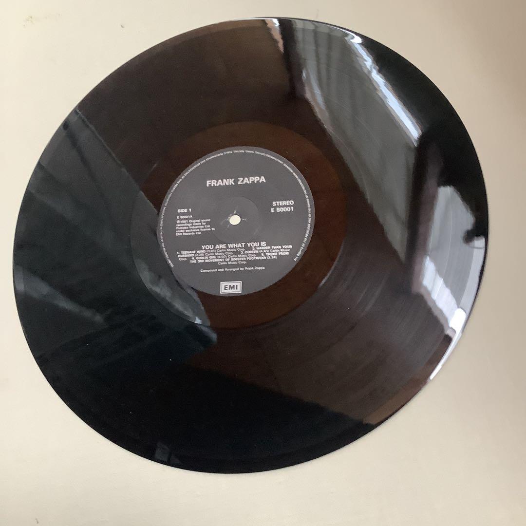 Frank Zappa - You Are What You Is LP 1981 EMI Original Rock Vinyl