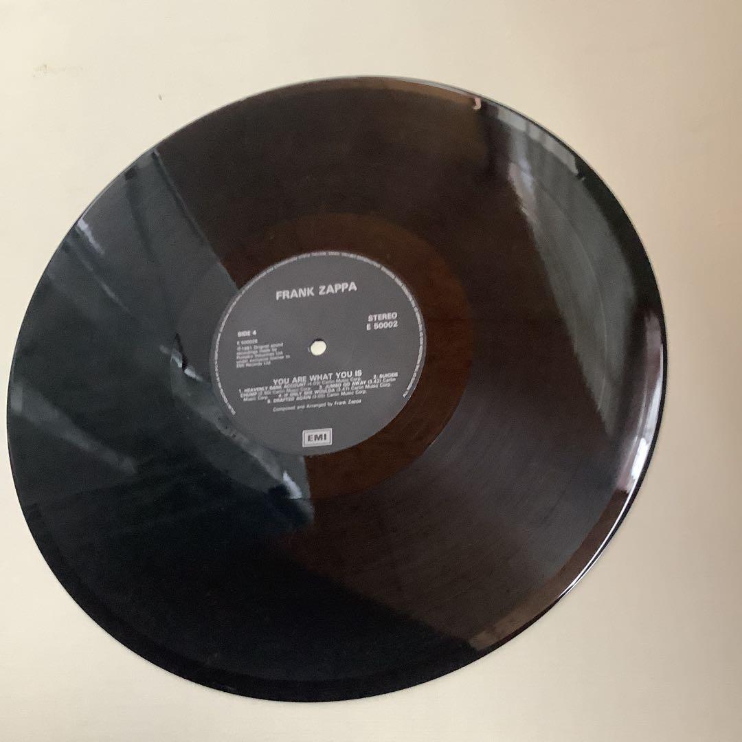 Frank Zappa - You Are What You Is LP 1981 EMI Original Rock Vinyl