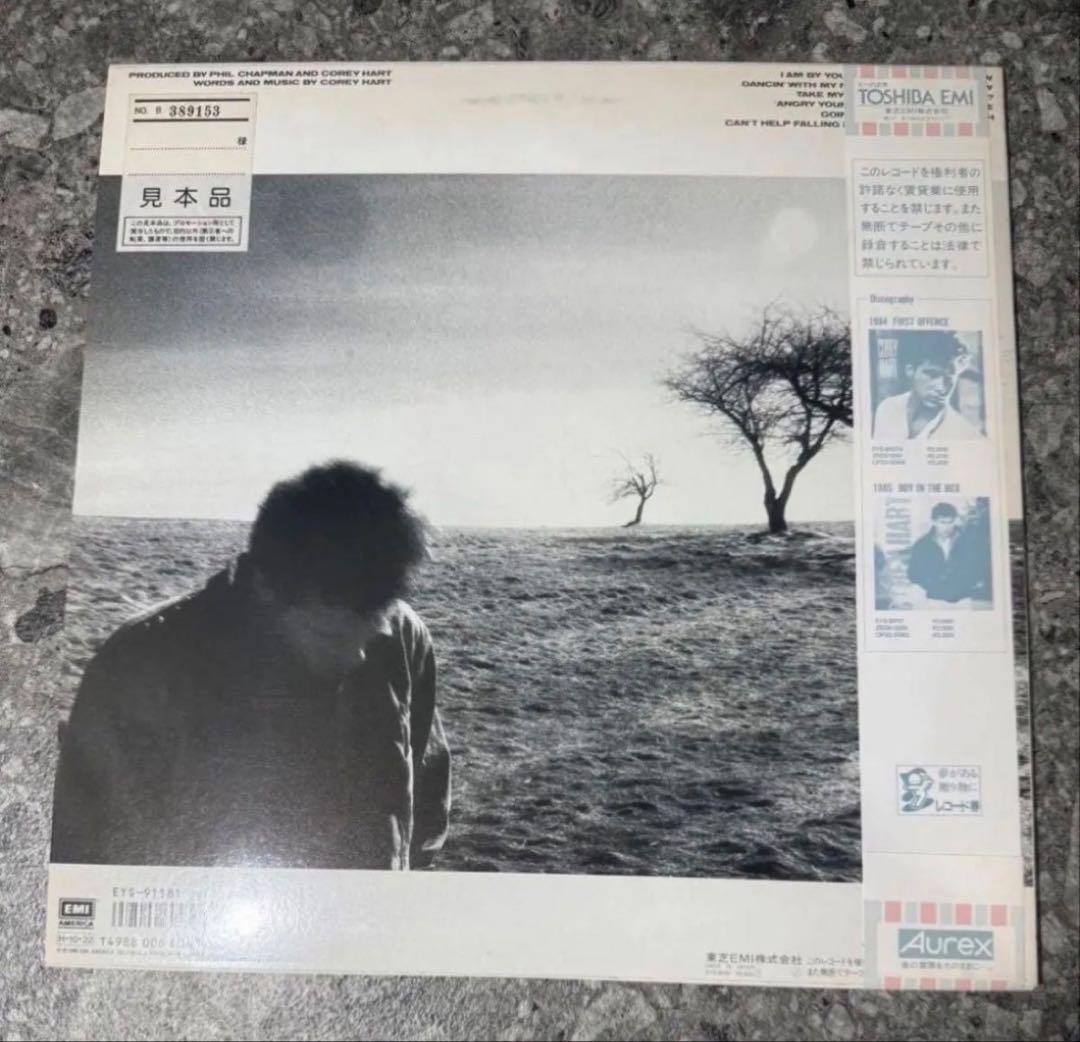 Corey Hart - Fields Of Fire - Vinyl LP Japan Edition w/ Obi