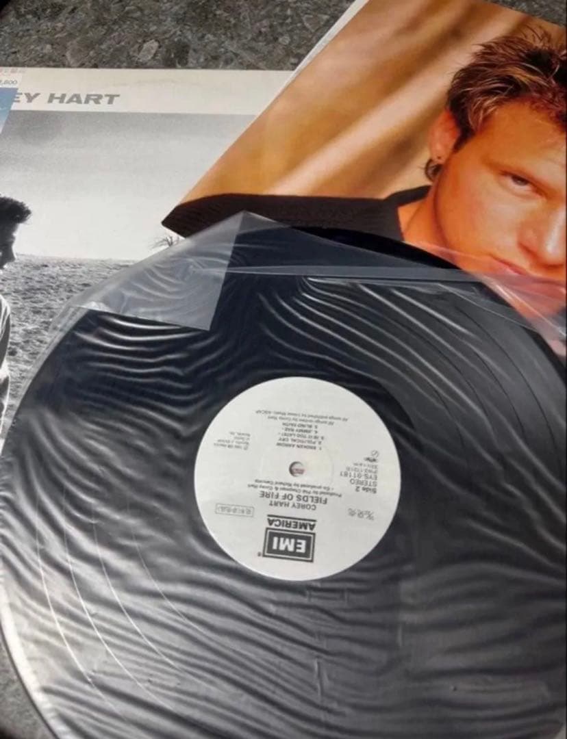 Corey Hart - Fields Of Fire - Vinyl LP Japan Edition w/ Obi