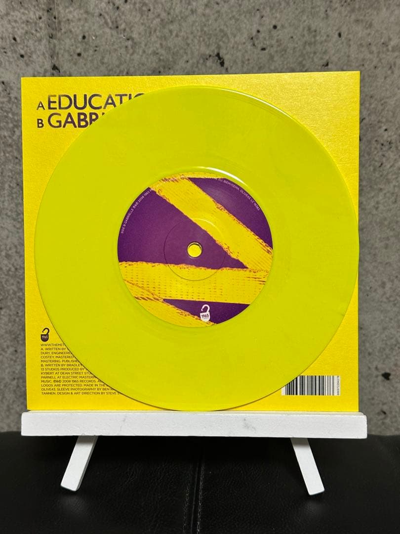 The Metros - Education Pt.2 7" Yellow Vinyl Indie Rock UK