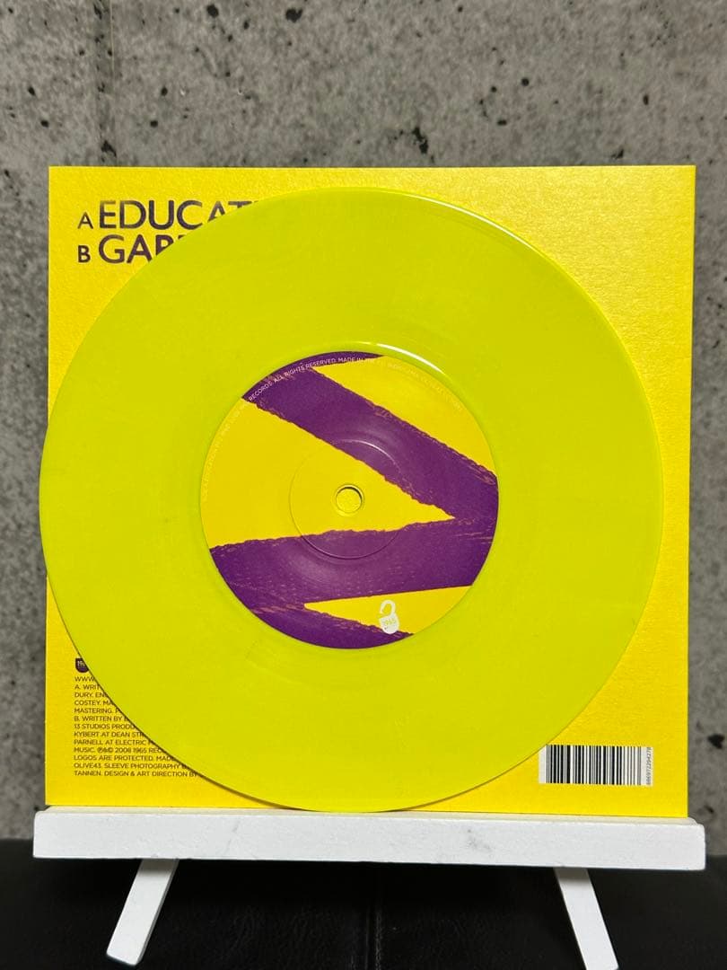 The Metros - Education Pt.2 7" Yellow Vinyl Indie Rock UK