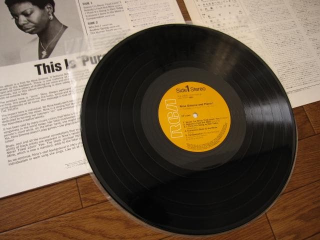 Nina Simone - Nina Simone and Piano! LP Japan RCA Records RJL-2555 With Obi