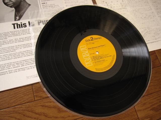Nina Simone - Nina Simone and Piano! LP Japan RCA Records RJL-2555 With Obi