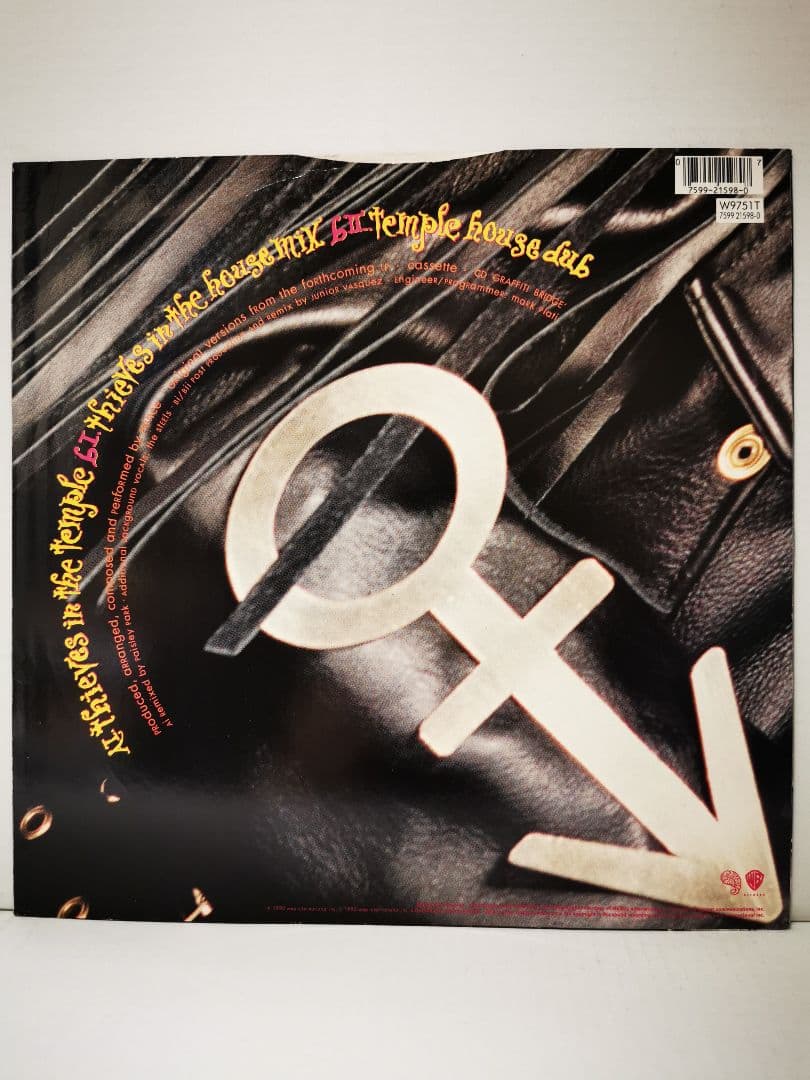 PRINCE Thieves In The Temple 12" UK Vinyl Single Remix Paisley Park W9751T