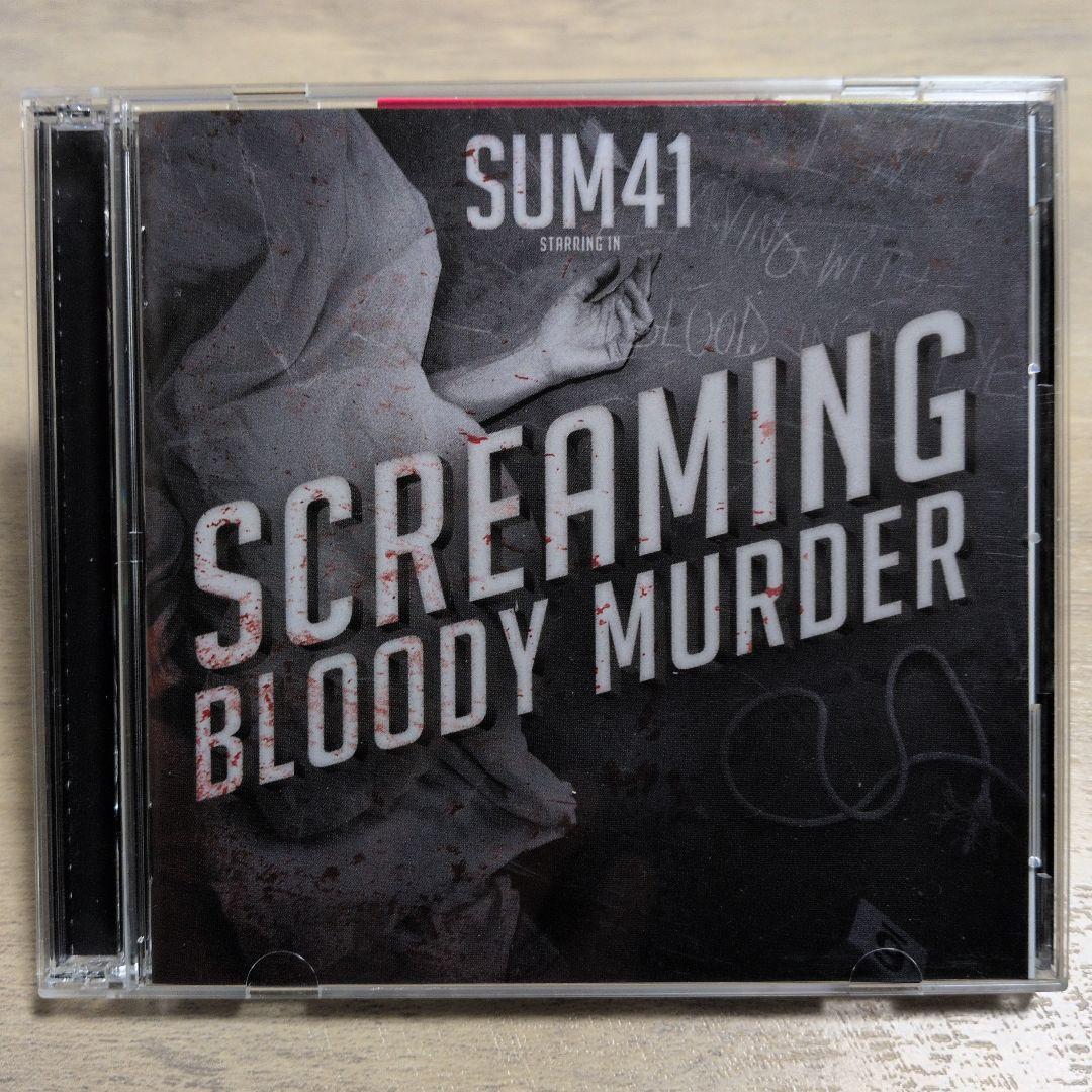 Sum 41 - Screaming Bloody Murder CD+DVD Japan Press Limited Edition with OBI 201