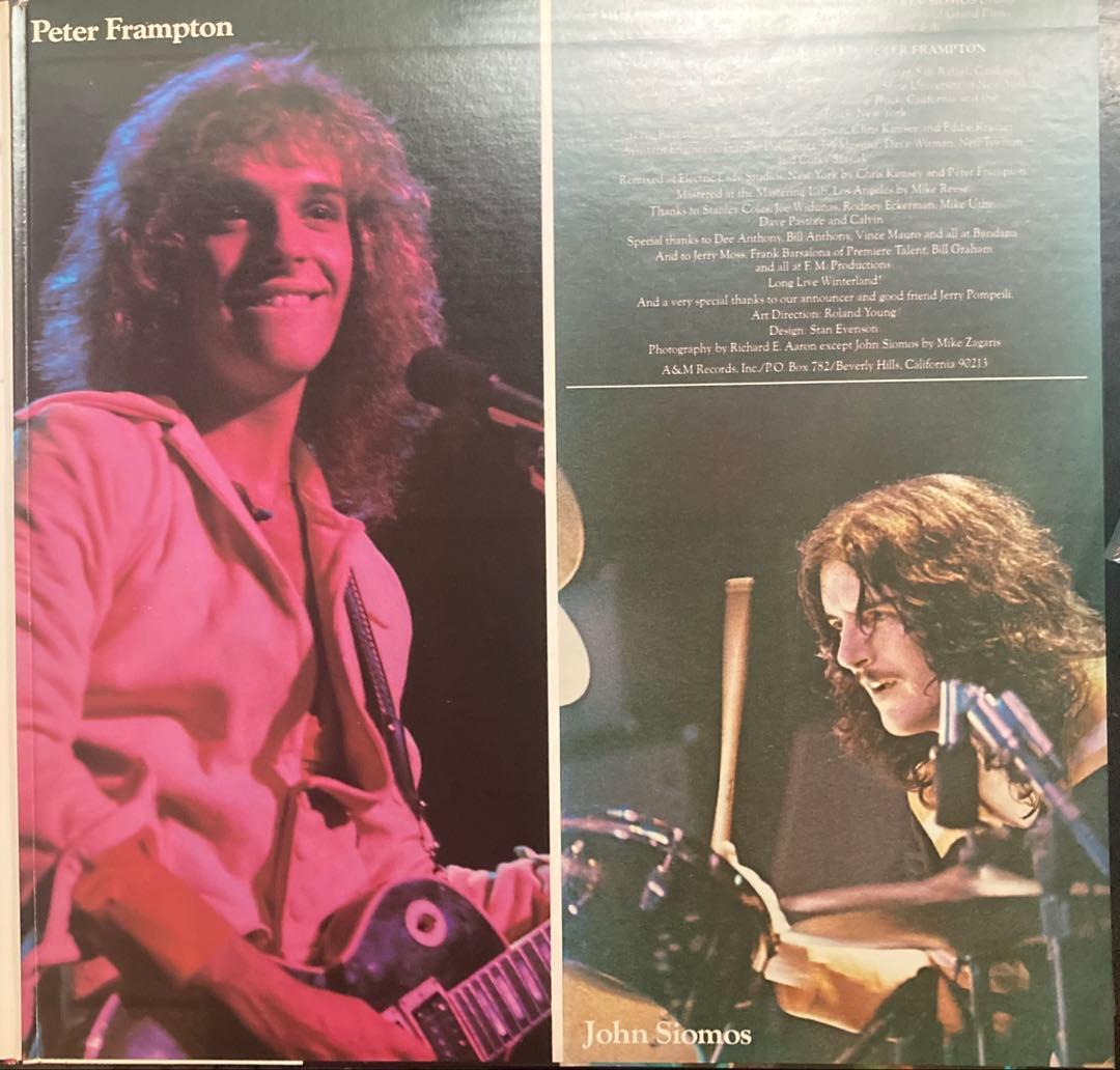Peter Frampton Comes Alive! 2LP Japan Pressing GXG-1003-4 Rock Vinyl Record