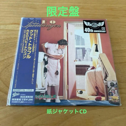 REO Speedwagon Good Trouble Limited Edition Paper Jacket CD 1982 Used | Japansoundstore