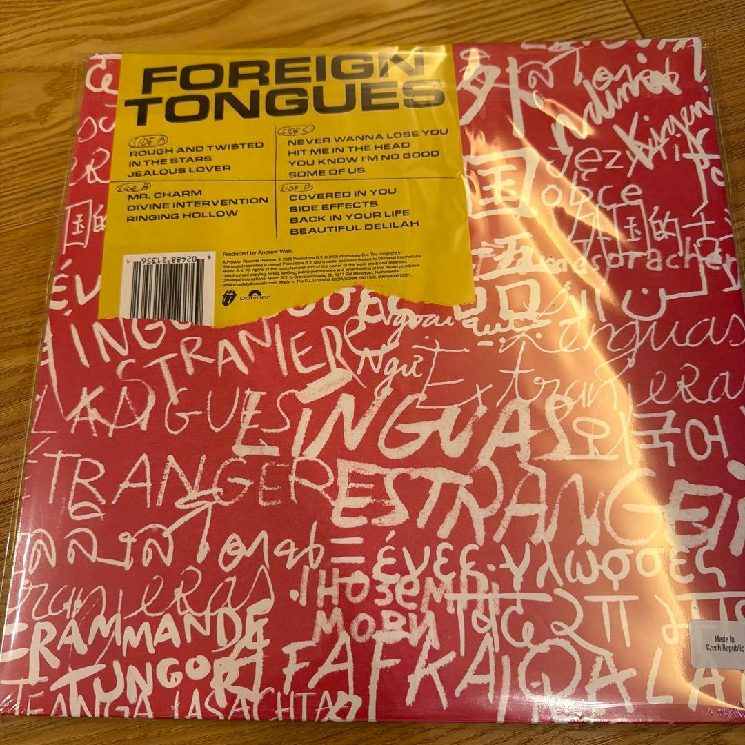 Rolling Stones Foreign Tongues White Vinyl 2LP Sealed Limited Edition Import