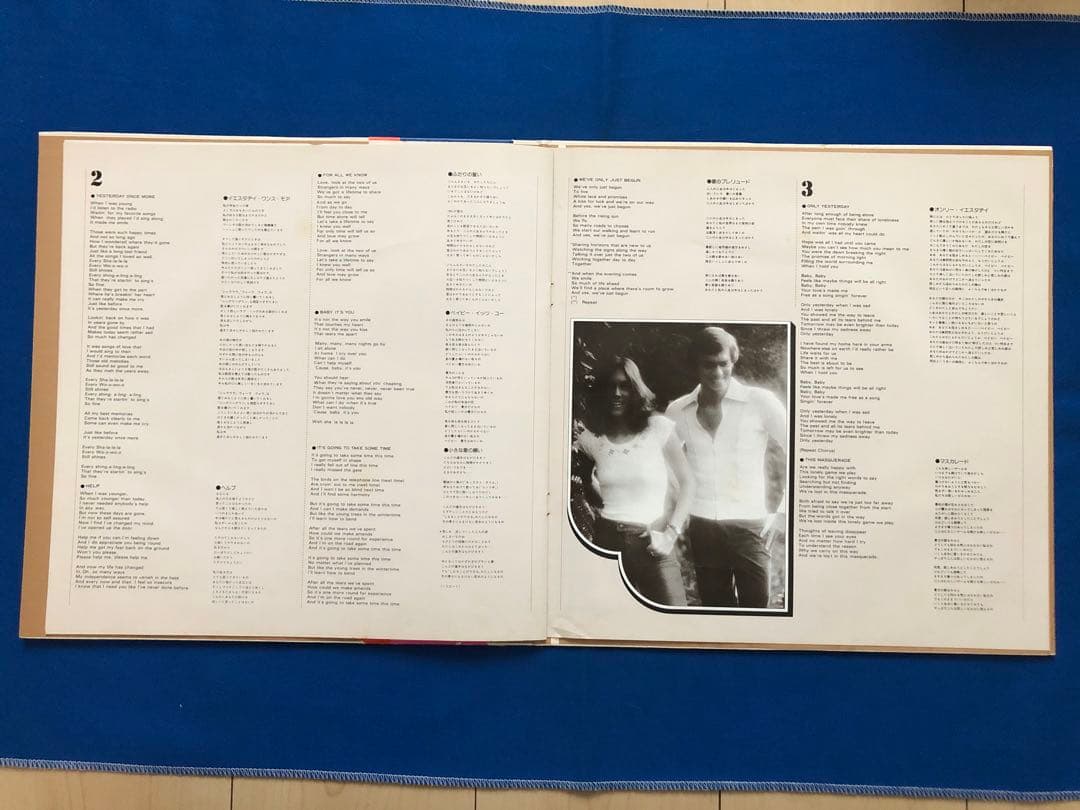 Carpenters Gem of Carpenters 2LP Japan 1975 Gatefold Compilation Obi Included