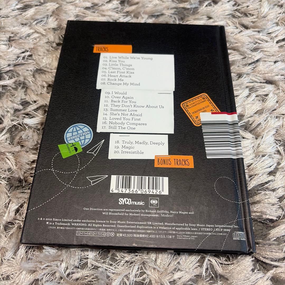One Direction - Take Me Home Limited Edition Yearbook CD Japan Press 2012