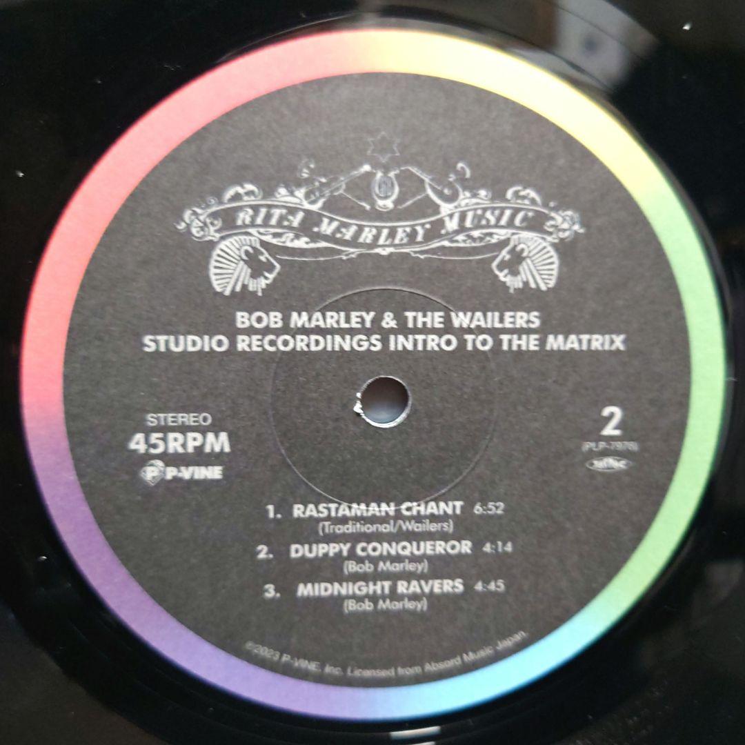 Bob Marley & The Wailers - Studio Recordings Intro To The Matrix 2LP Japan Obi