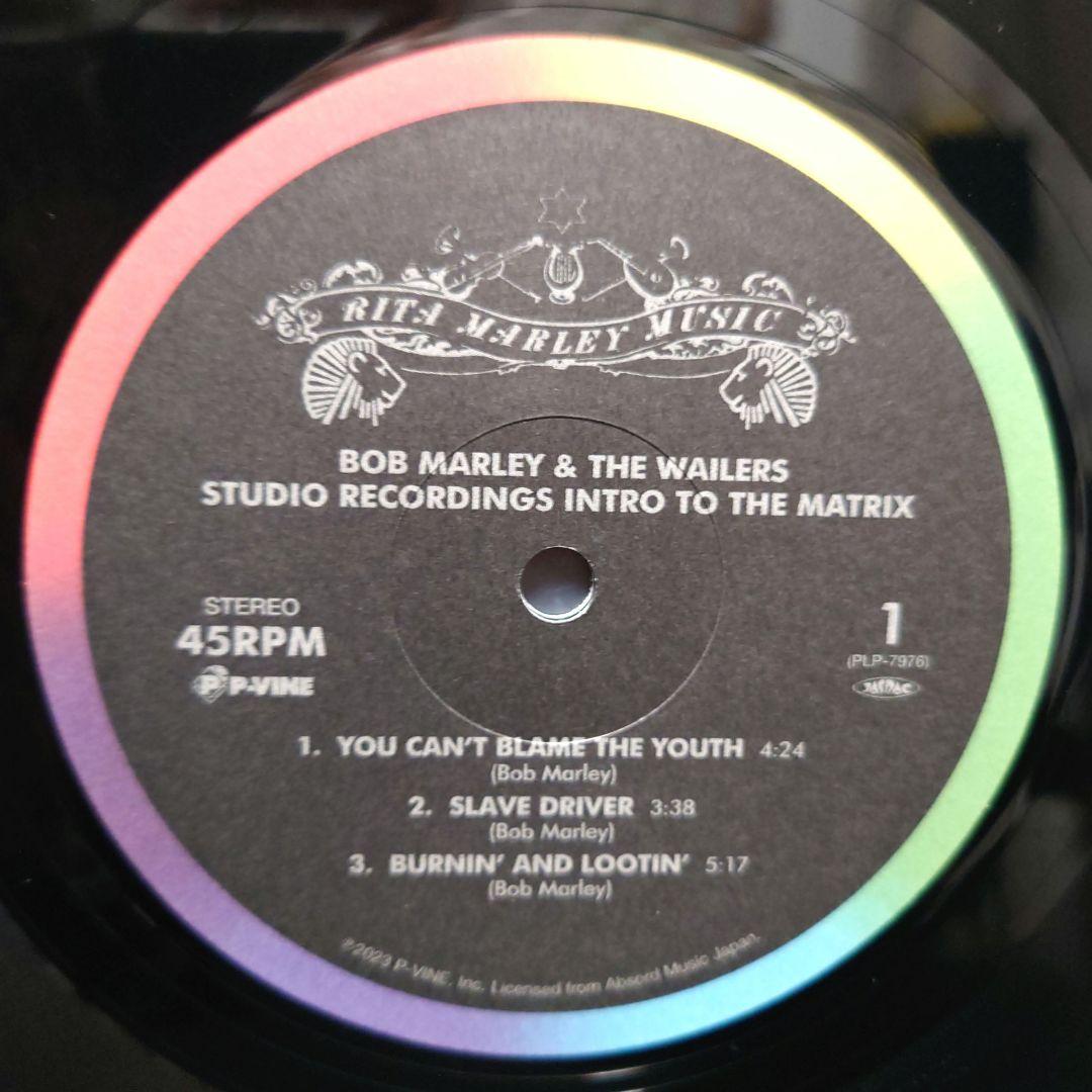 Bob Marley & The Wailers - Studio Recordings Intro To The Matrix 2LP Japan Obi