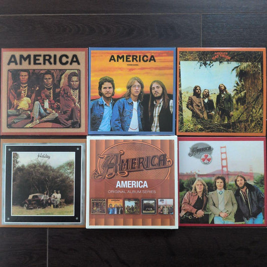 America 70s Best Albums 5CD Box Set Remastered Paper Sleeve Used | Japansoundstore