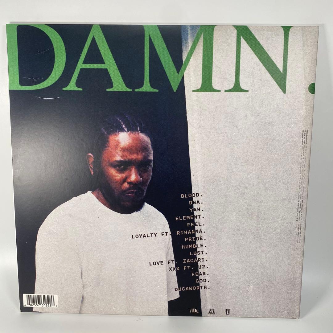 Kendrick Lamar - DAMN. 2LP Vinyl Record - Modern Hip Hop Classic