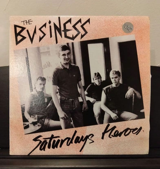 The Business - Saturdays Heroes Vinyl LP Color Vinyl Taang! Records Punk Oi!